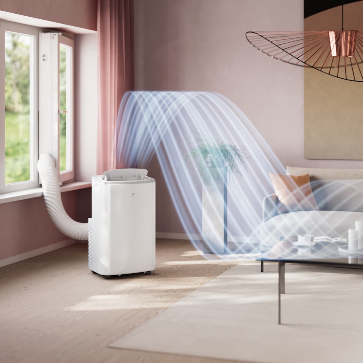 Electrolux - Siirrettävä ilmastointilaite - EXP40U339CW