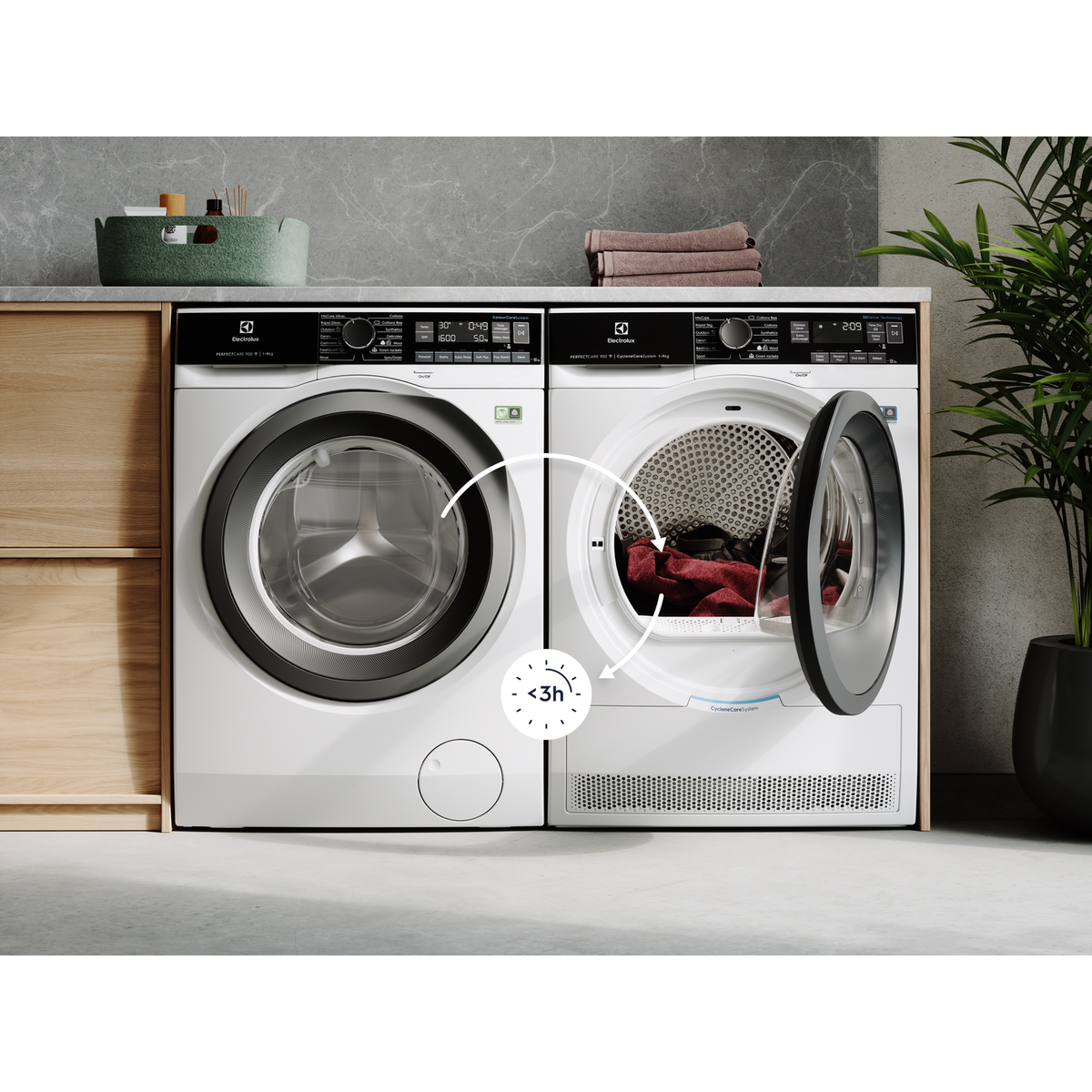 Electrolux - Lämpöpumppukuivausrumpu - EW9H869S1