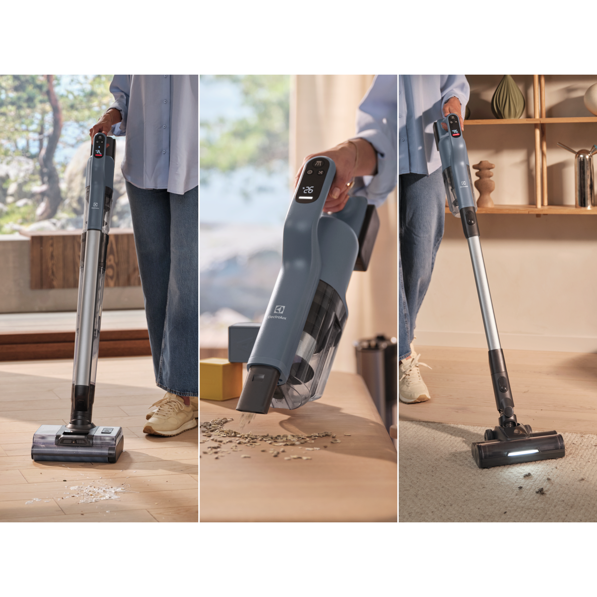 Electrolux - Wet & Dry Cordless cleaner - EW82U2DB