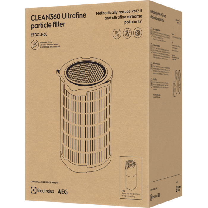 Electrolux - Ilmanpuhdistimen suodatin - EFDCLN6E
