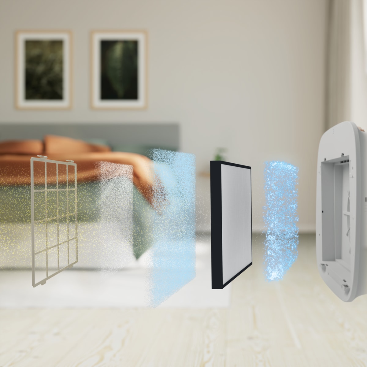 Electrolux - Ilmanpuhdistimen suodatin - EFWCAR3