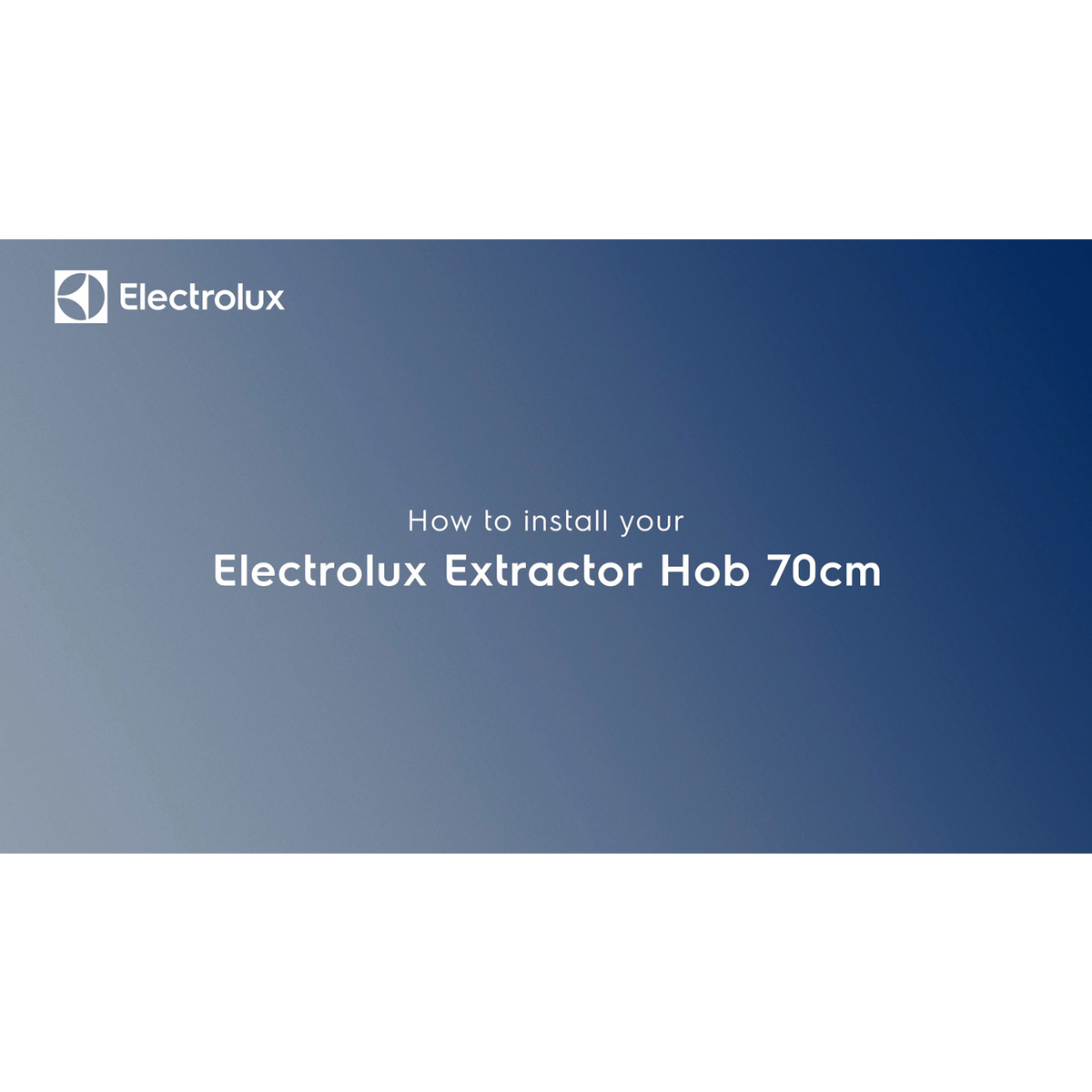 Electrolux - Induktiotaso liesituulettimella - EHH607BS