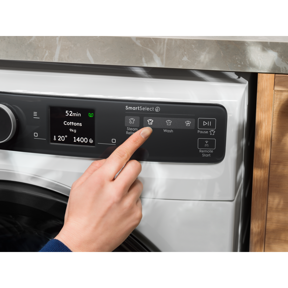 Electrolux - Edestä täytettävä pesukone - EFI874EY6Q