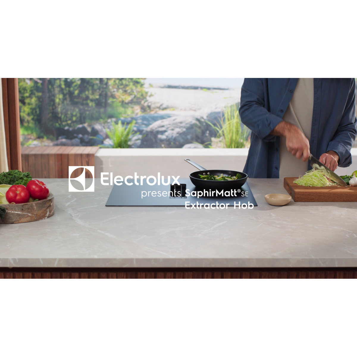 Electrolux - Induktiotaso liesituulettimella - HHOB8T5MC