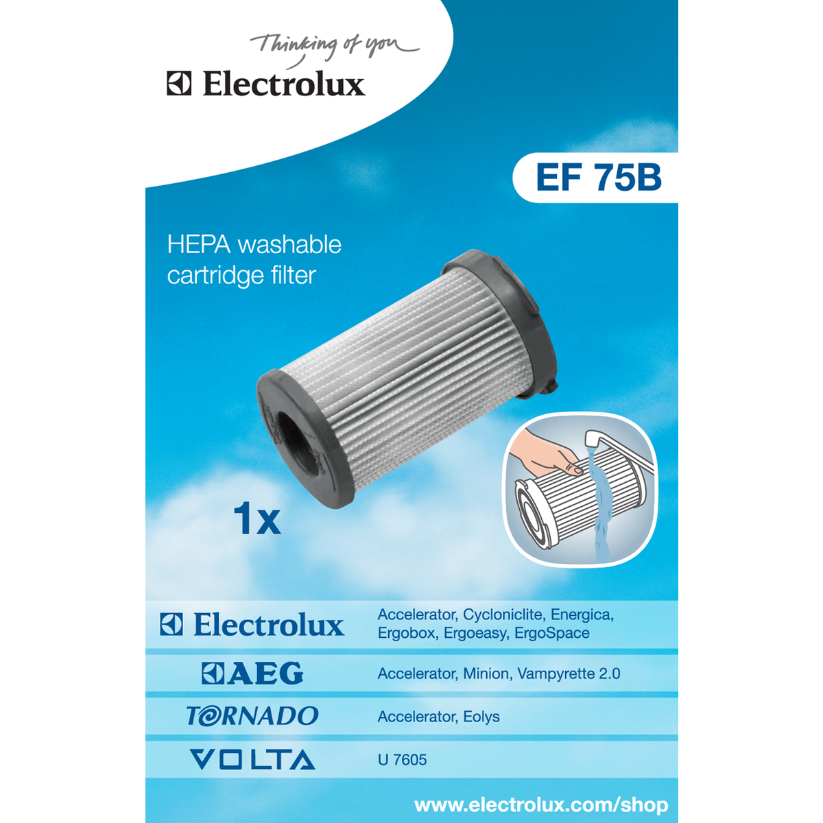Electrolux - Suodatin - EF75B