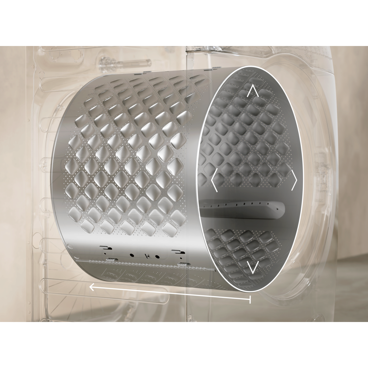 Electrolux - Edestä täytettävä pesukone - EFI843S14Q