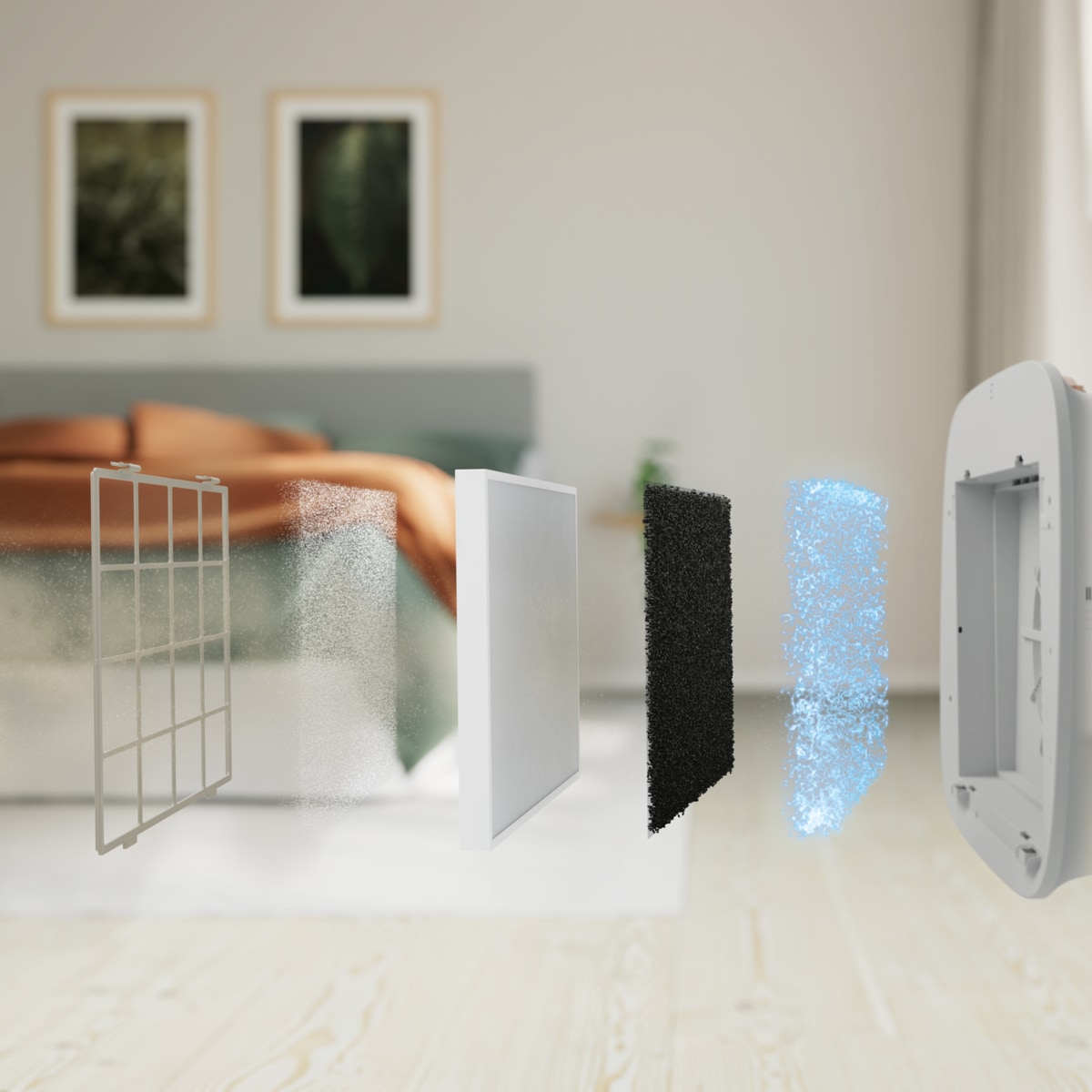 Electrolux - Ilmanpuhdistimen suodatin - EFWBRZ3