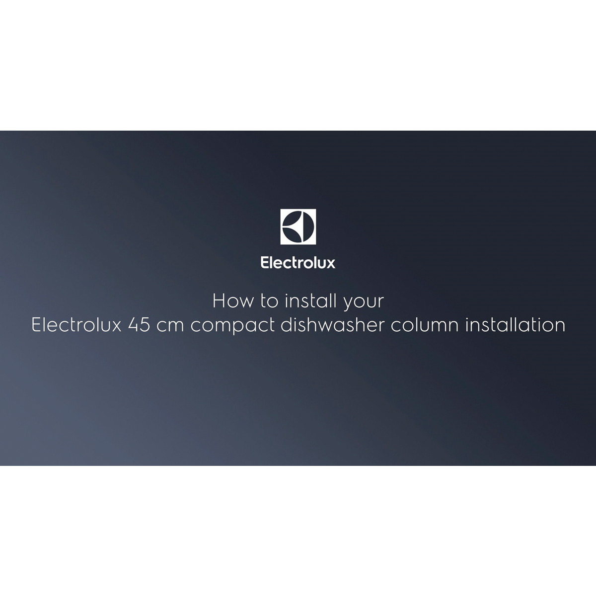 Electrolux - Integroitava kompakti astianpesukone - ESL2500RO