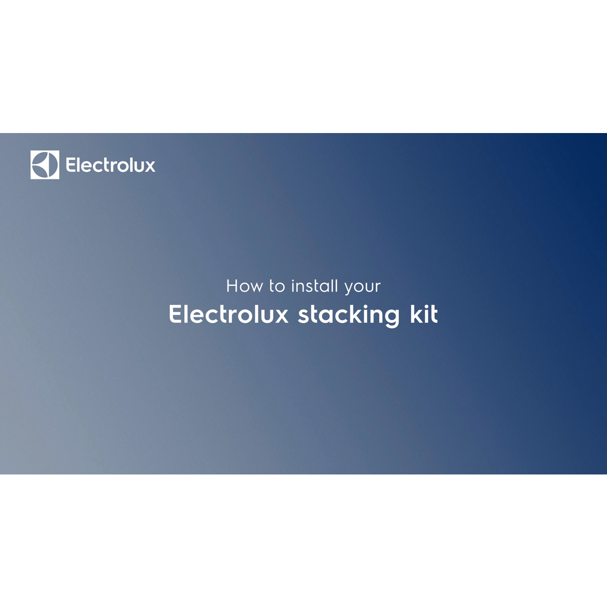 Electrolux - Asennussarja - E1WYHSK2