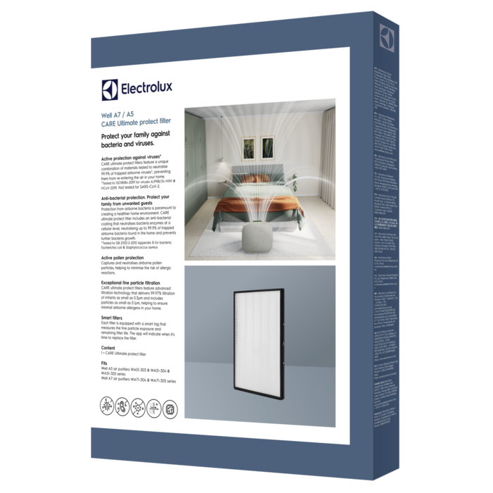 Electrolux - Ilmanpuhdistimen suodatin - EFWCAR3