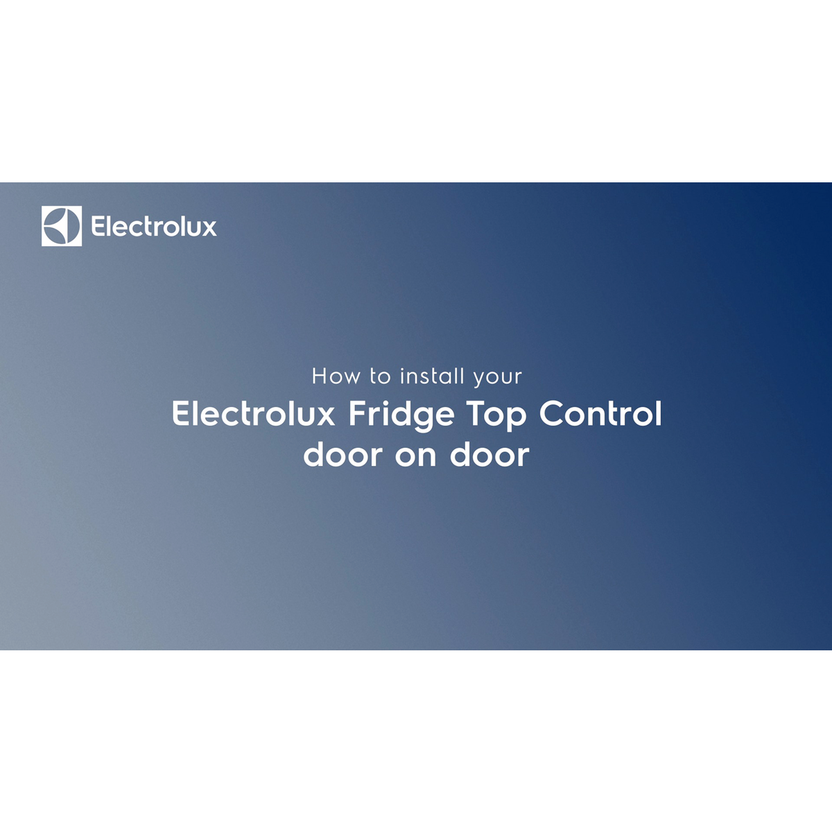 Electrolux - Integroitava jääkaappi - ERD6DE18C