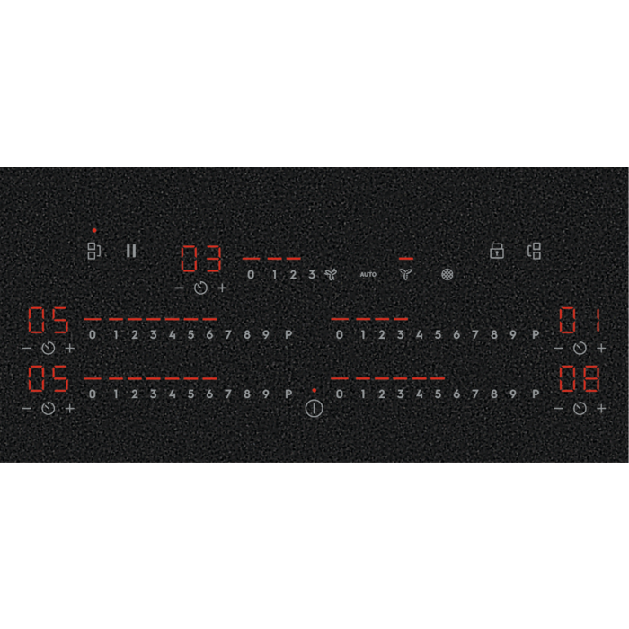 Electrolux - Induktiotaso liesituulettimella - EHH80KB7SC