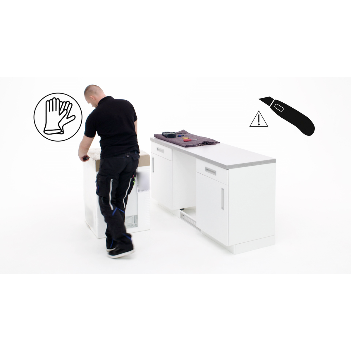 Electrolux - Pieni jääkaappi - LXB3AE82R