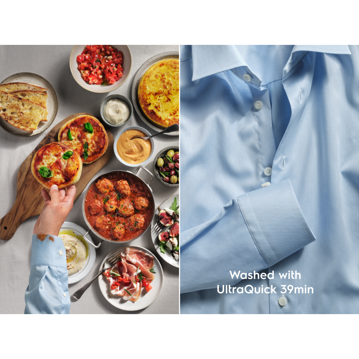 Electrolux - Edestä täytettävä pesukone - EFI974EY6S