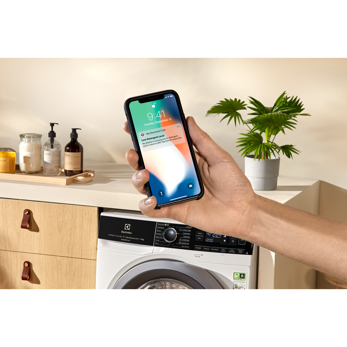 Electrolux - Edestä täytettävä pesukone - EW6F6448Q4