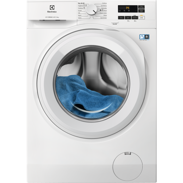 Electrolux - 8 kg pesukone - EFI611W84W