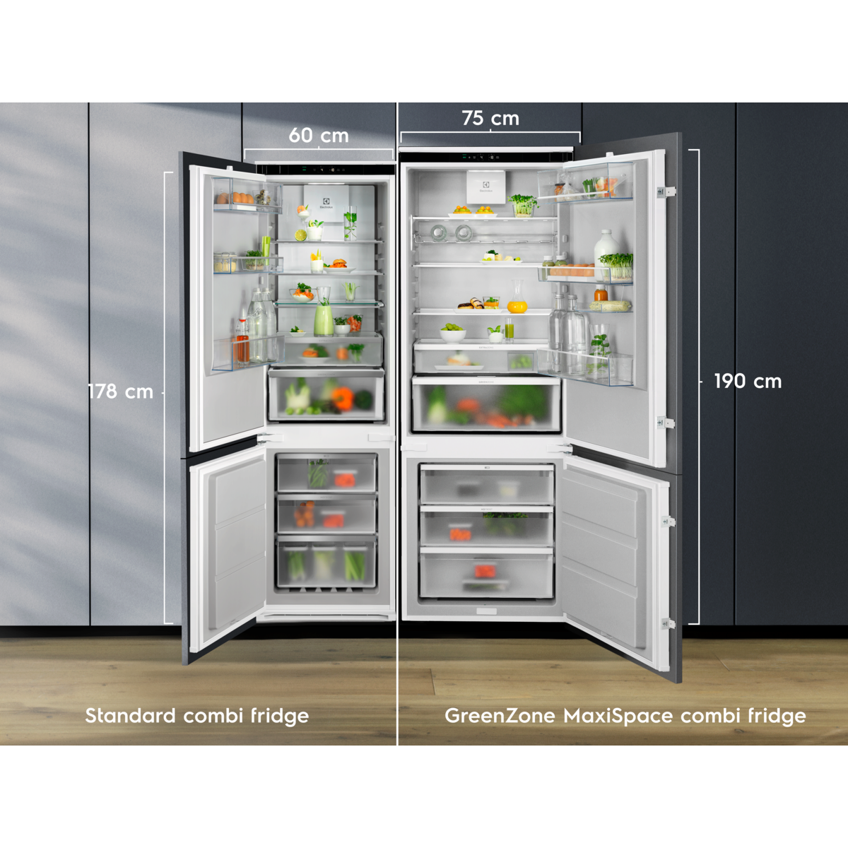 Electrolux - Integroitava jääkaappipakastin - ENP7TD75S