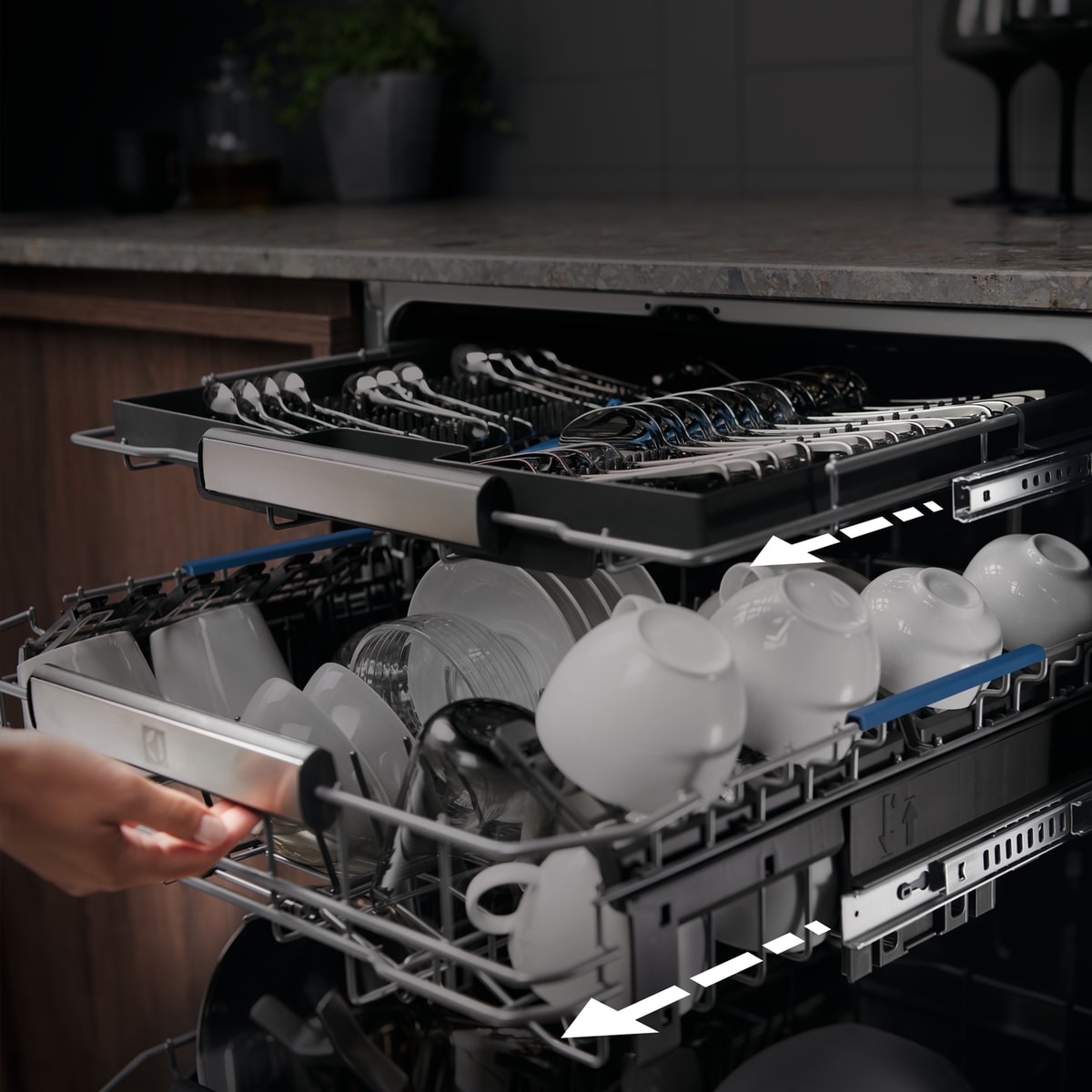 Electrolux - 60 cm astianpesukone - KECA7400W