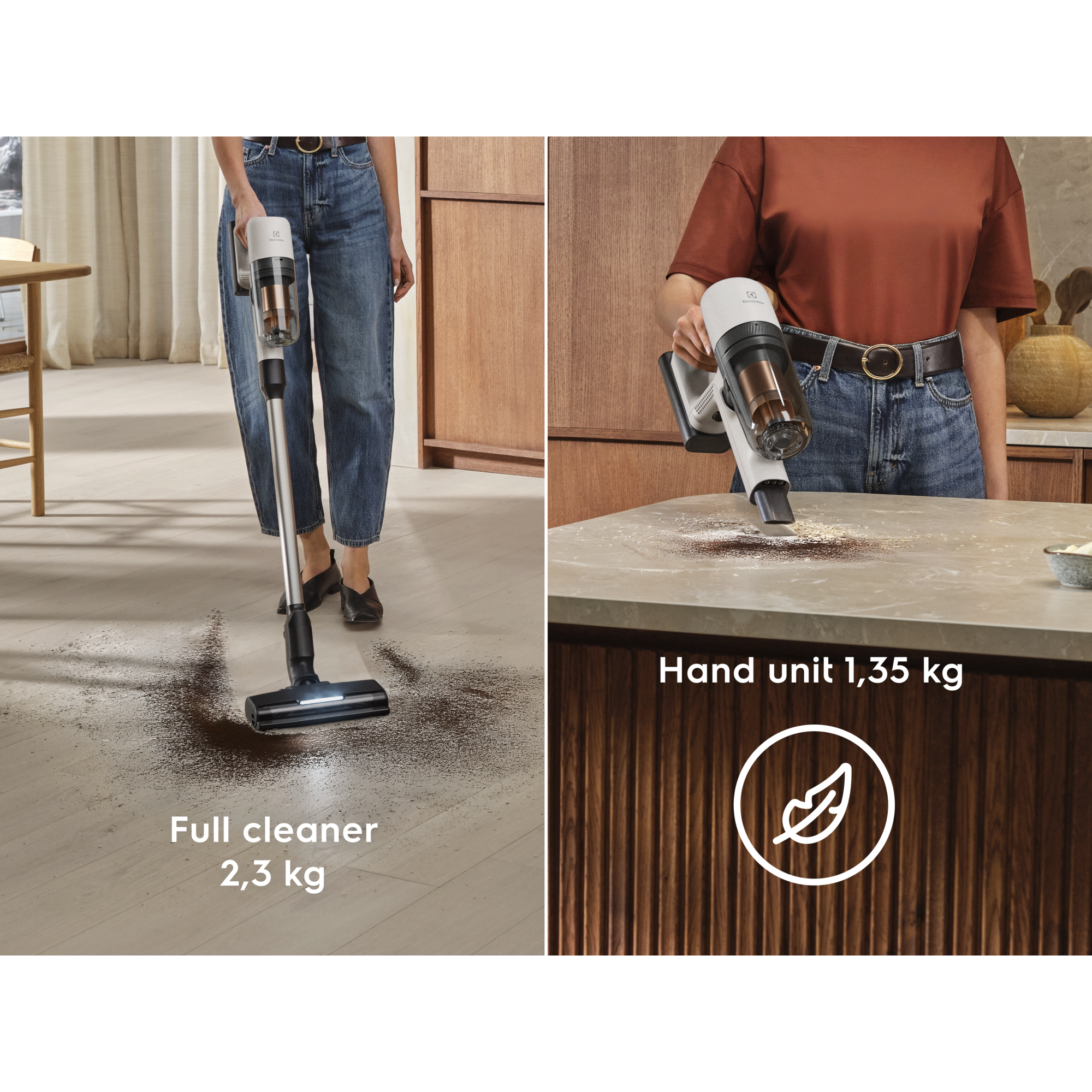 Ultra-light, powerful cordless cleaner – versatile enough for every room 