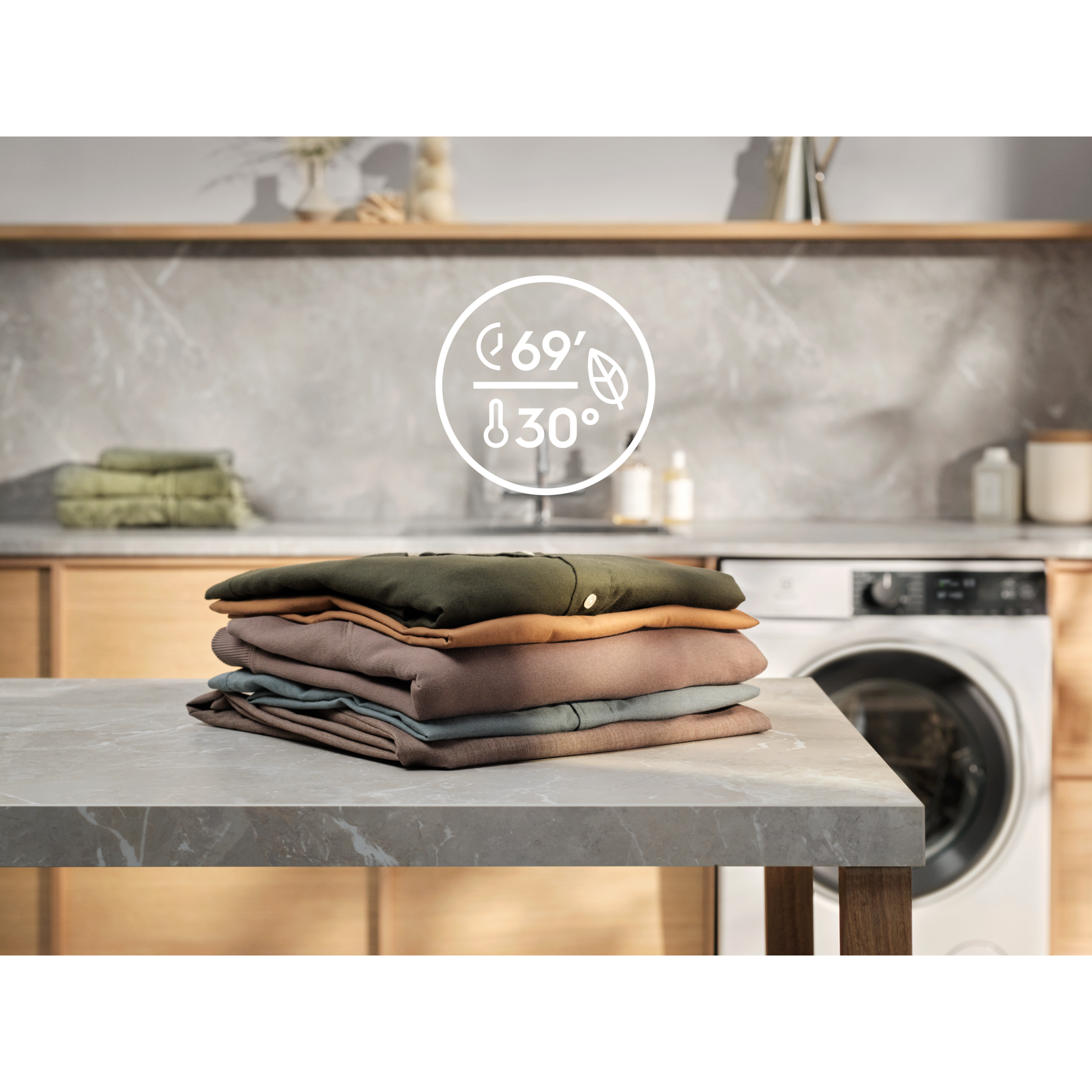 Electrolux - Edestä täytettävä pesukone - EFI7H2EX6Q