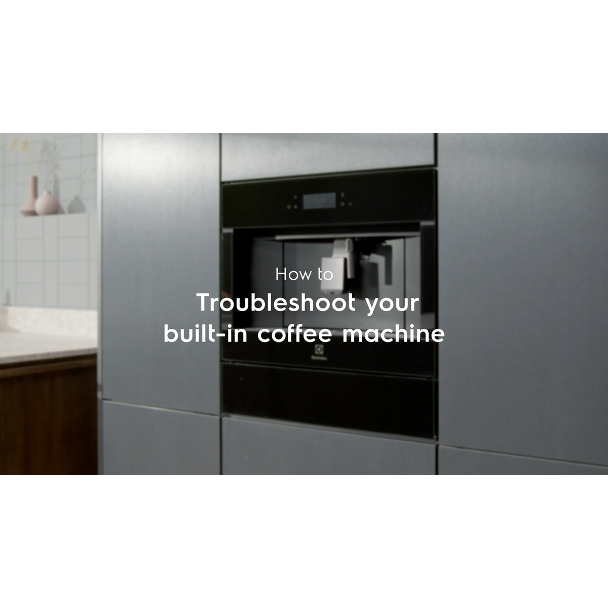 Electrolux - Integroitu kahvinkeitin - EBC85H