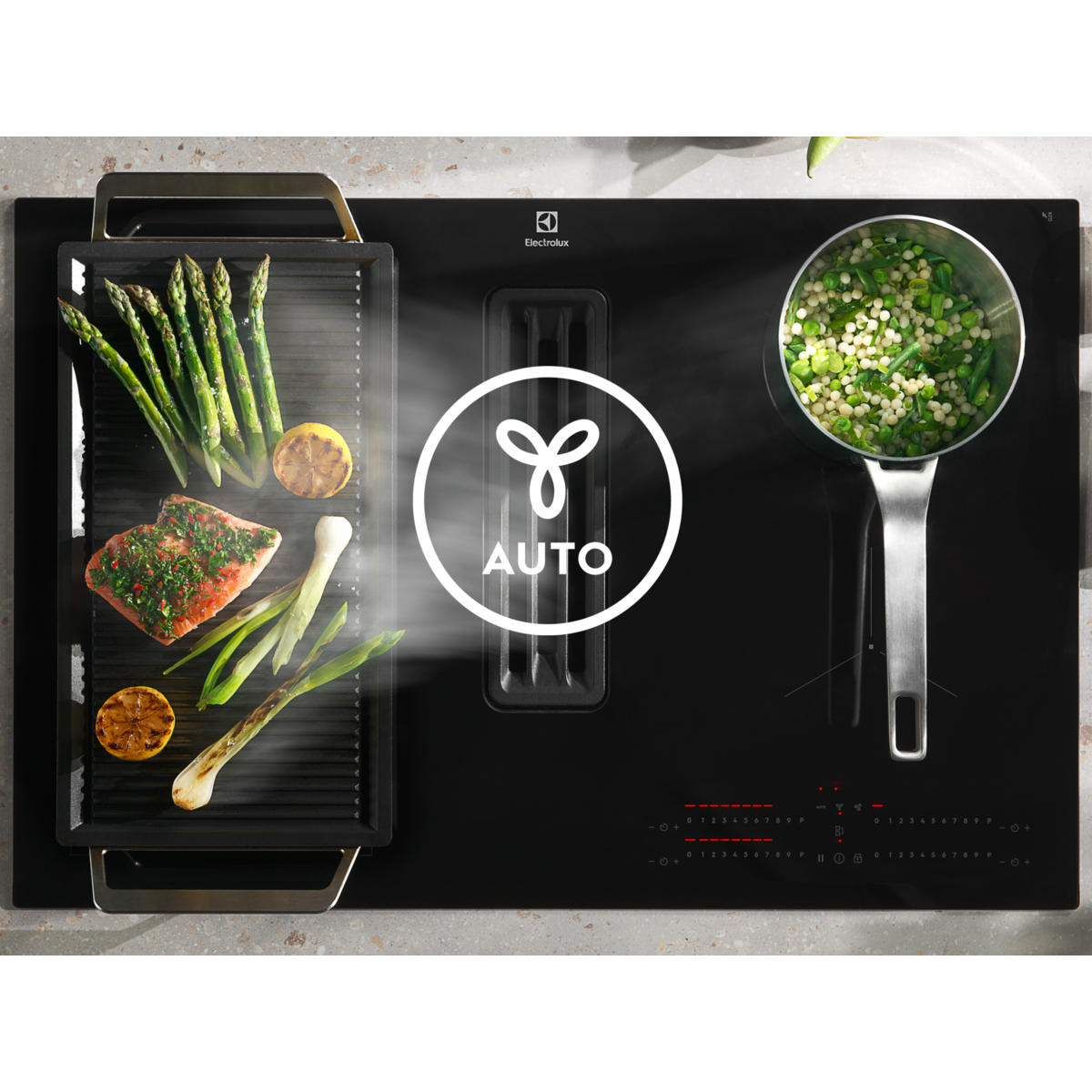 Electrolux - Induktiotaso liesituulettimella - HHOB865S