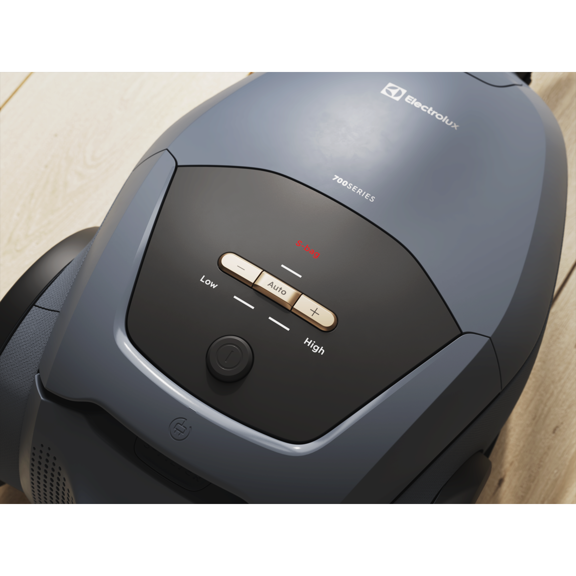 S-bag indicator that signals that the bag needs changing