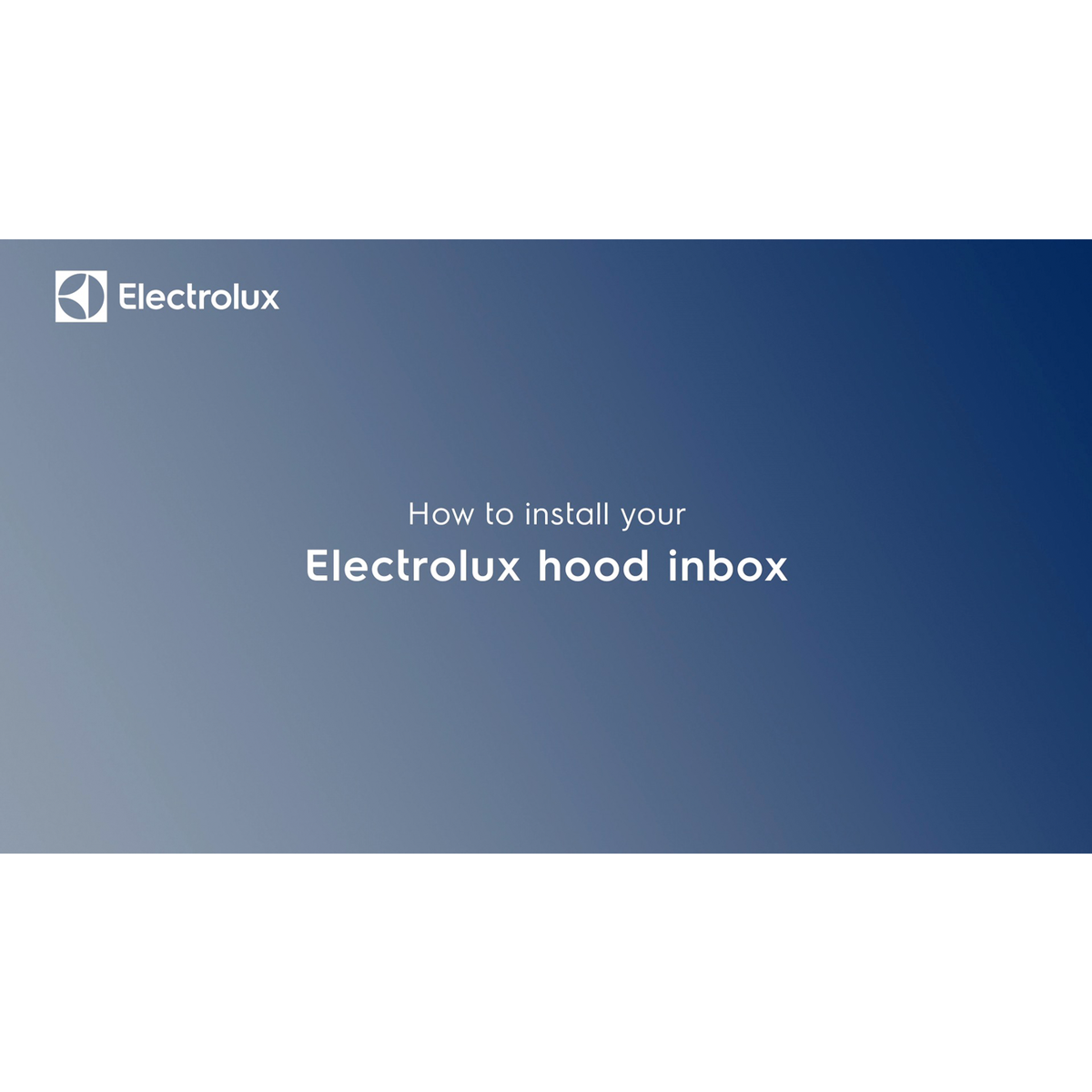 Electrolux - Kaappiin integroitava liesituuletin - LFG336W