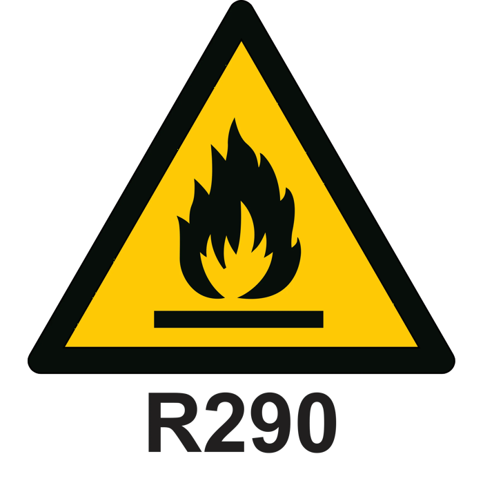 Kylmäainekaasu R290