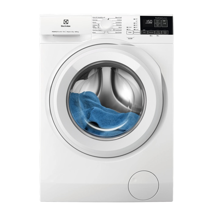 Electrolux 700 DualCare 9 kg Kuivaava pyykinpesukone EWG701O94O