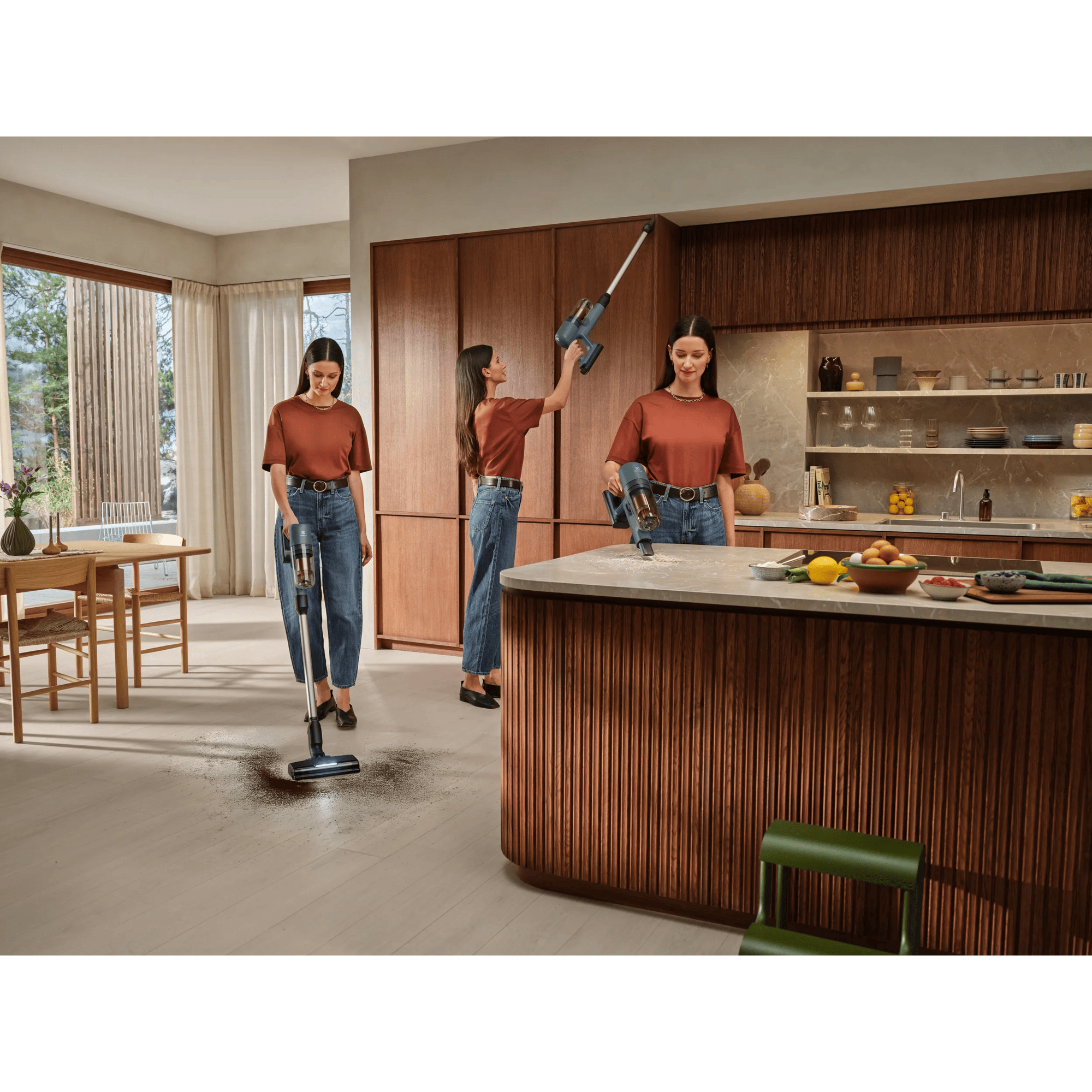 Lightweight cordless cleaner combining power and effortless functionality for easy use.