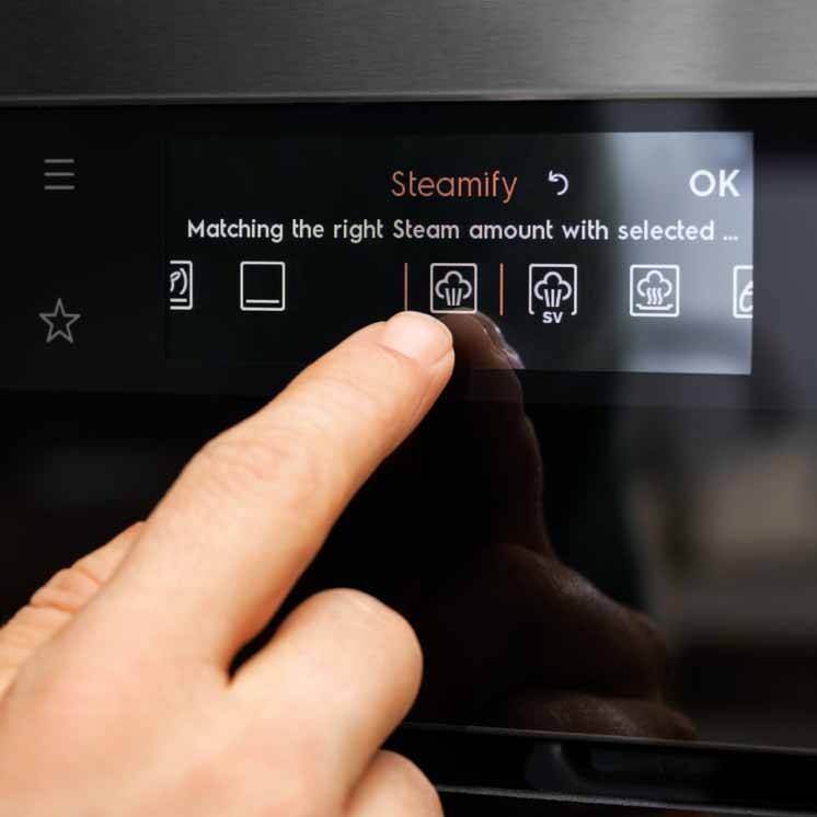 Sormi osoittaa näyttöä