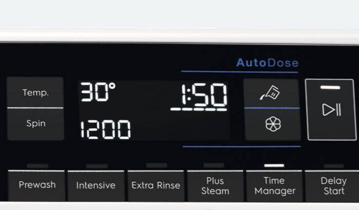 Pyykinpesukoneen toimintoja