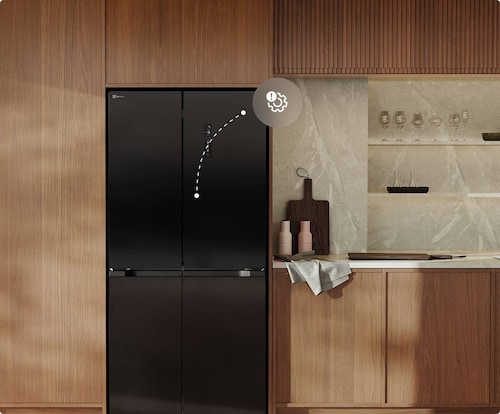 Integroitu jääkaappi ja pakastin