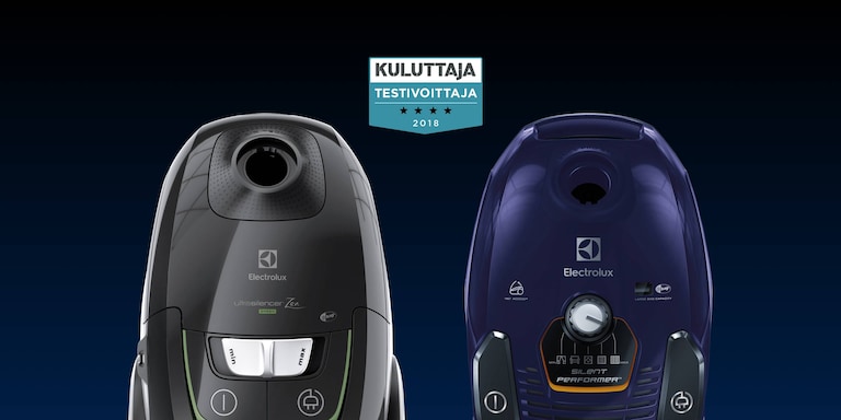Tupla-testivoitto Electroluxin imureille