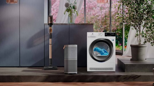Electrolux tvättmaskin och skaftdammsugare