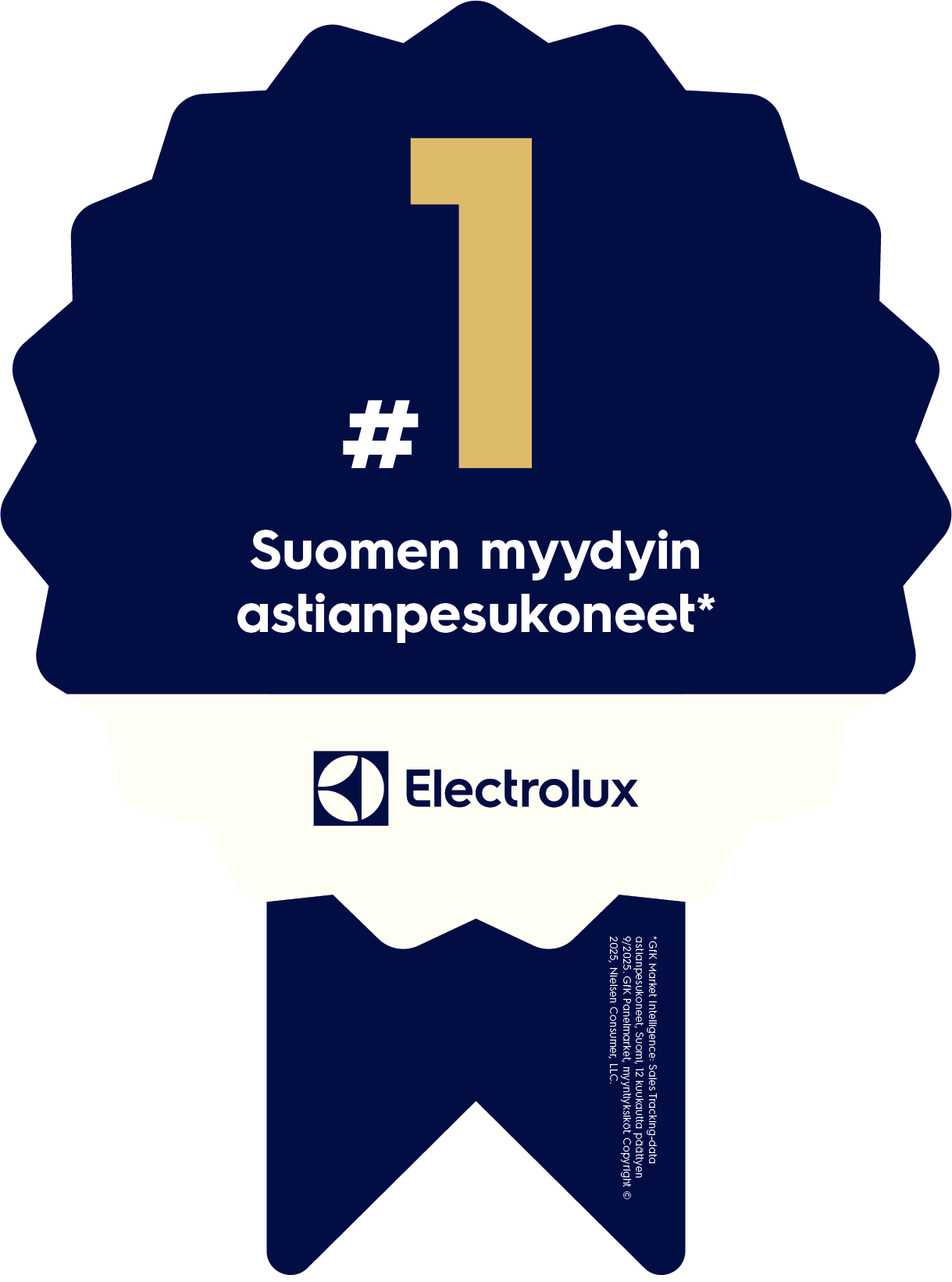 Electrolux on Pohjoismaiden myydyin tuotemerkki
