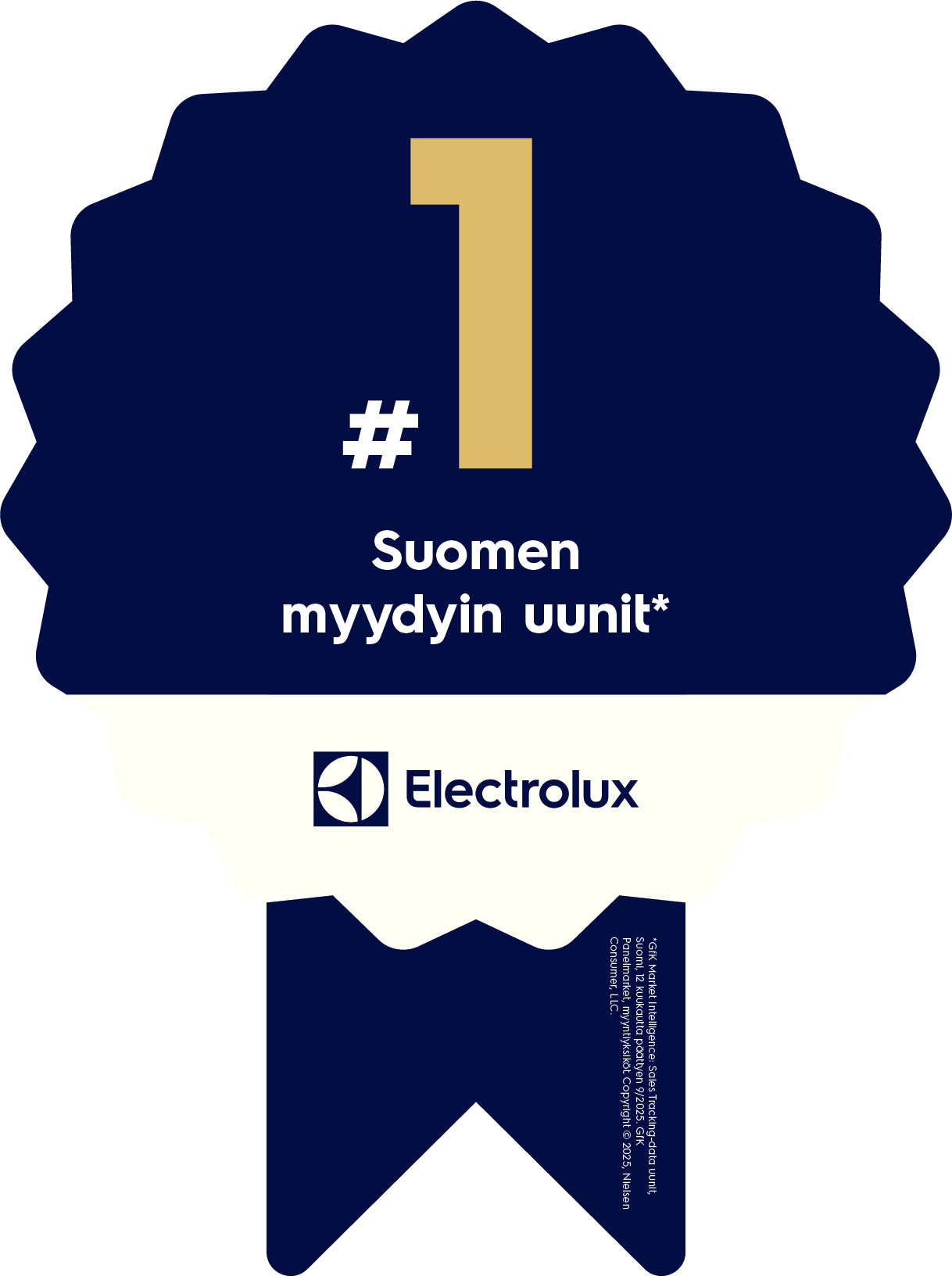 Electrolux on Pohjoismaiden myydyin tuotemerkki