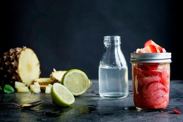 Ravinteikas kookosvesismoothie